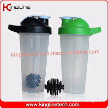 Eco friendly 700ml plastic custom protein bottle plastic ball wholesalers (kl-7033B)